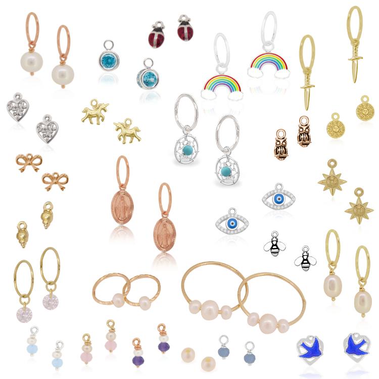 Our Sleeper Earring and Charms are a Match made in Heaven