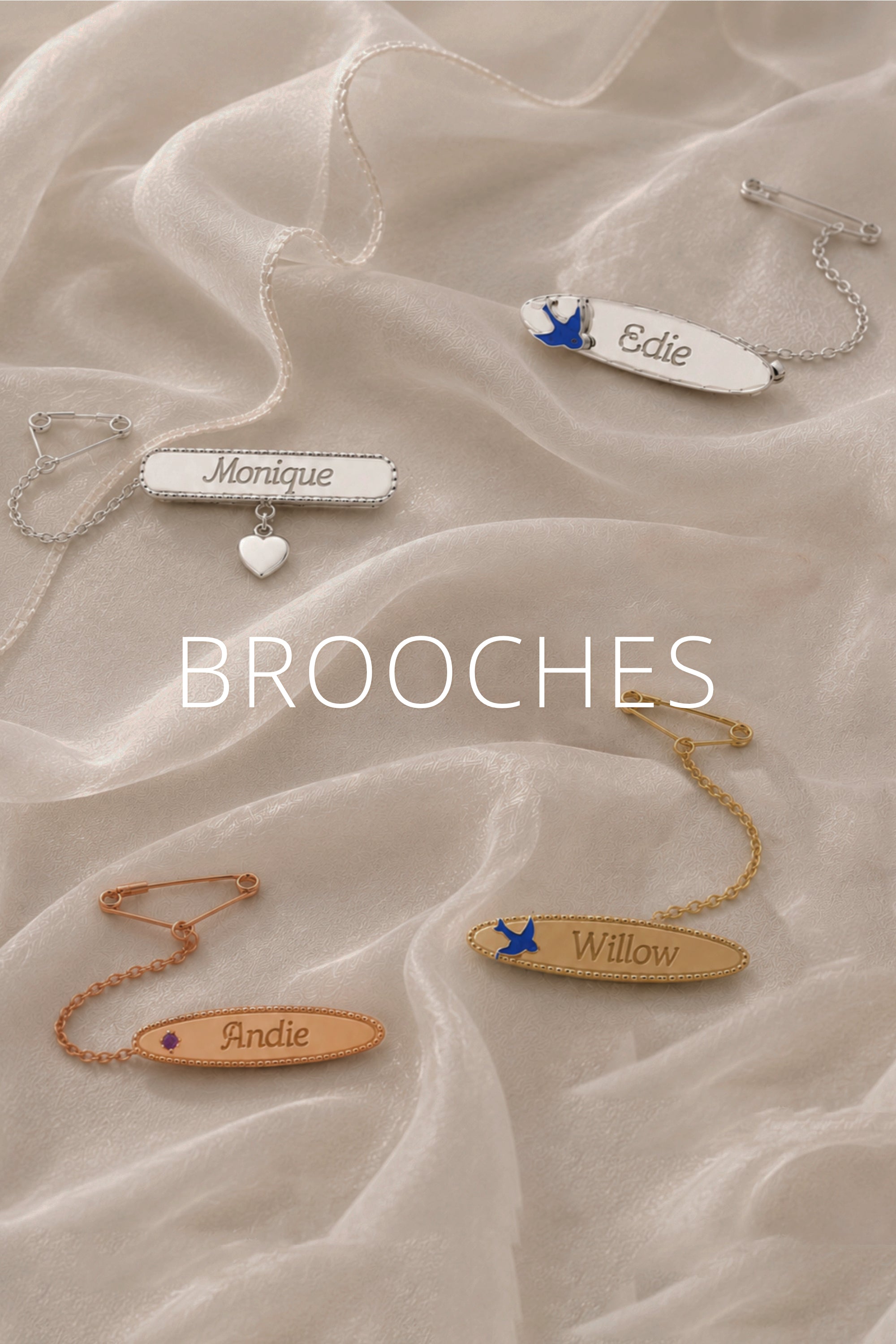 Baby Brooches
