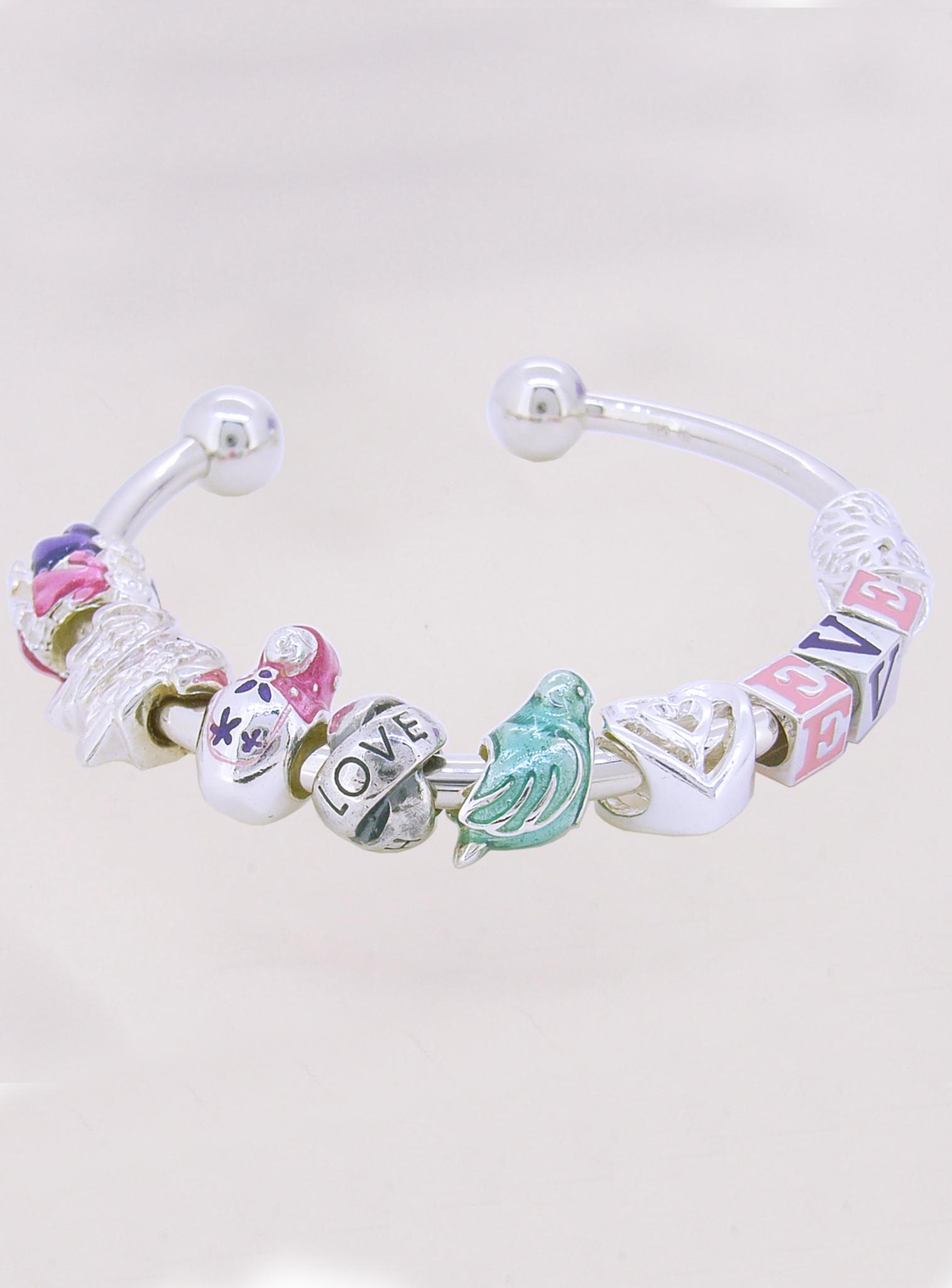 Charm Bead Bangles