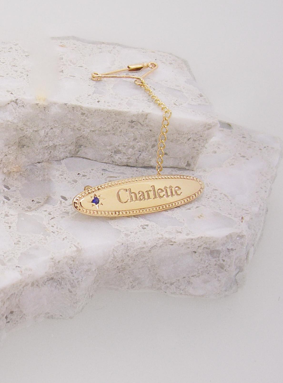 Birthstone Baby Brooches