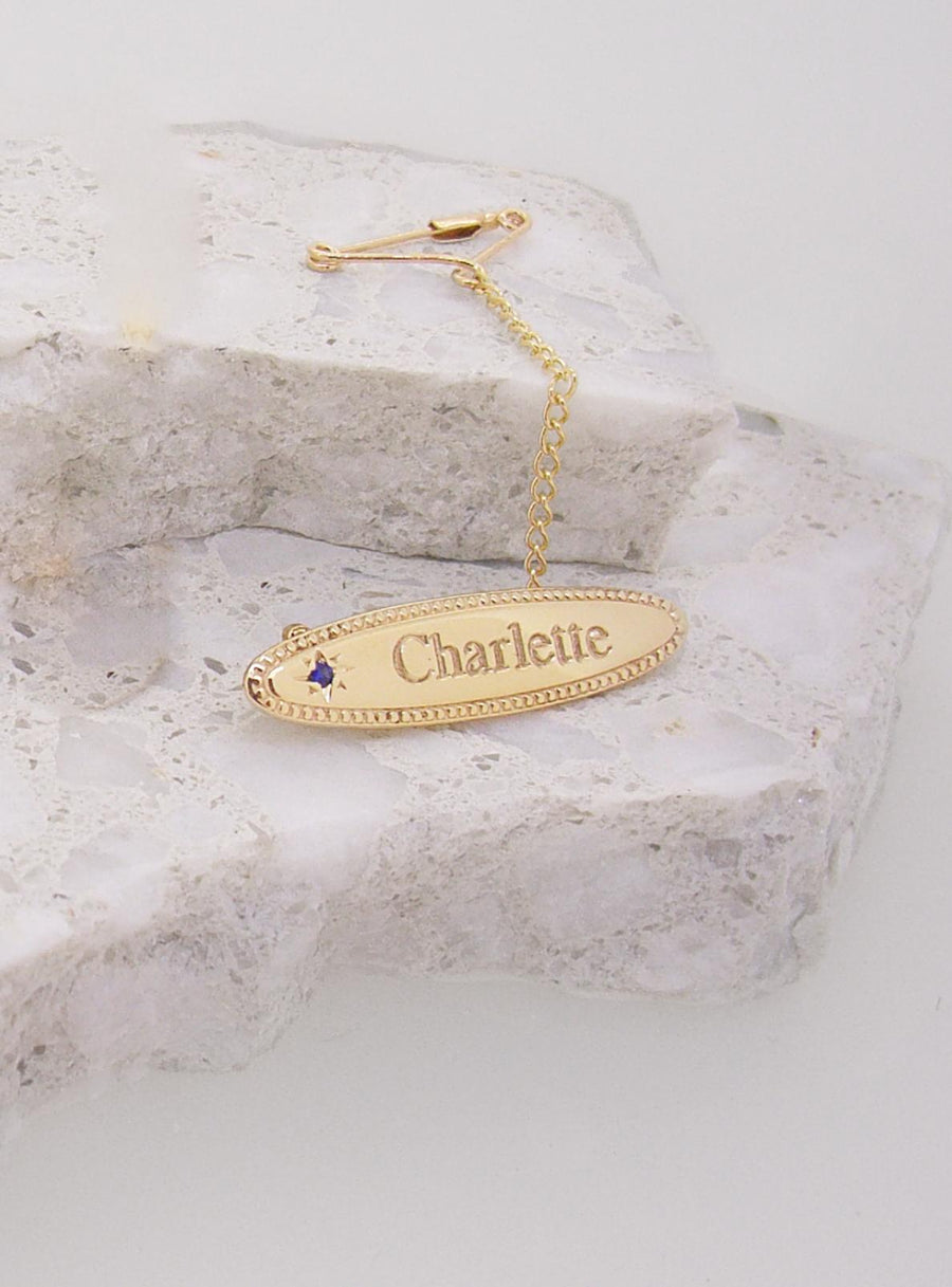 Birthstone Baby Brooches