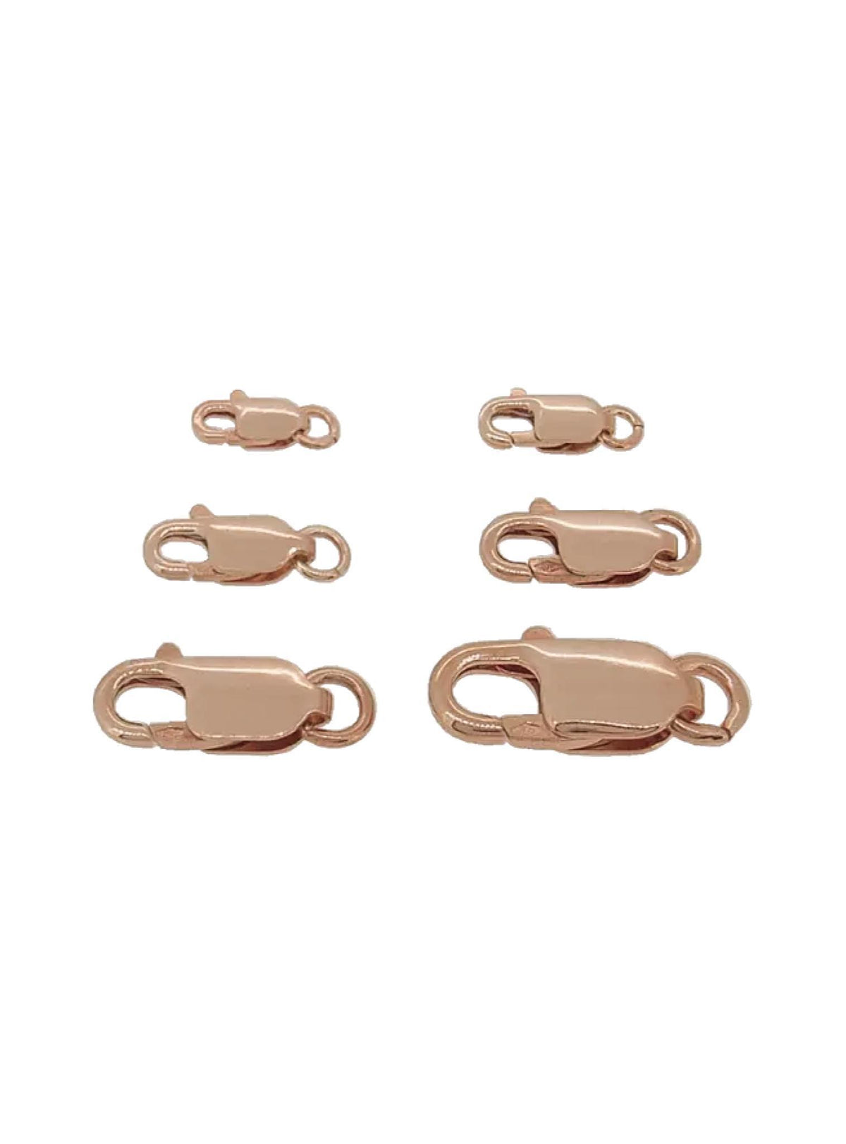 Rose Gold Jewellery Making Parrot Clasp