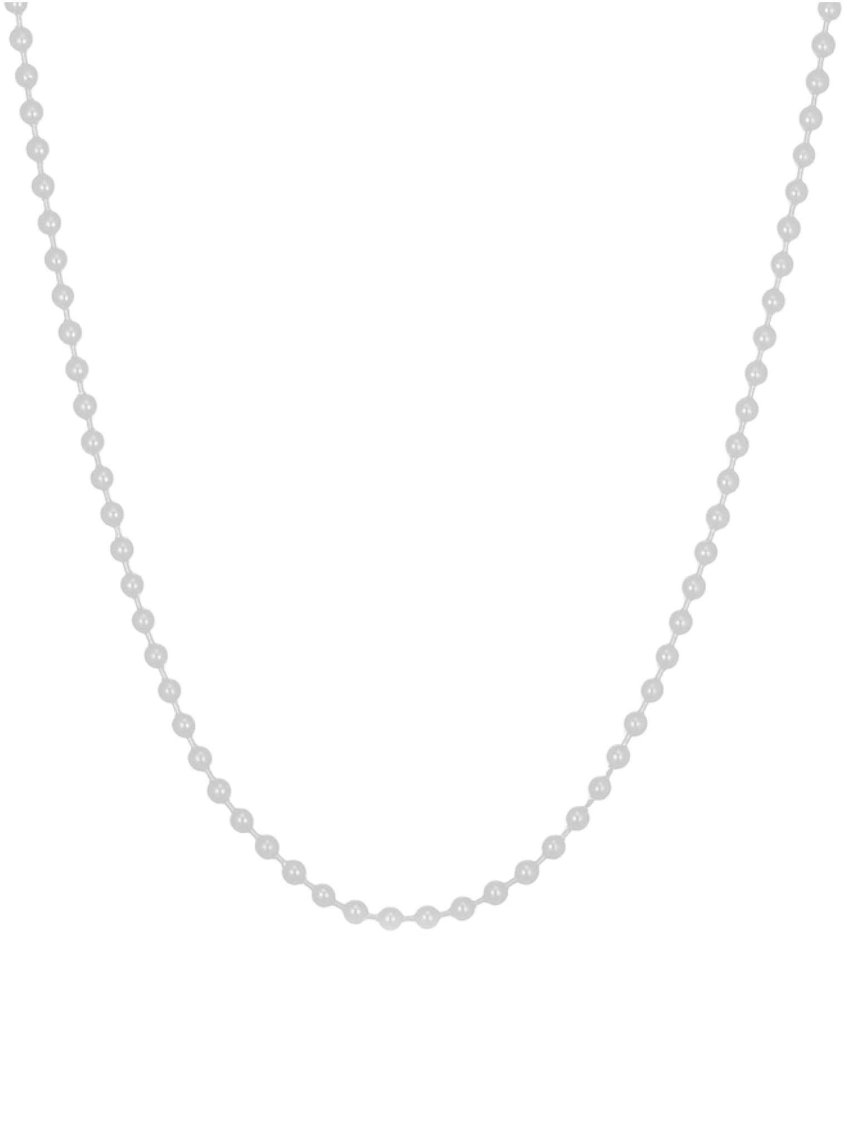 Sterling Silver 2mm Ball Chain Necklace