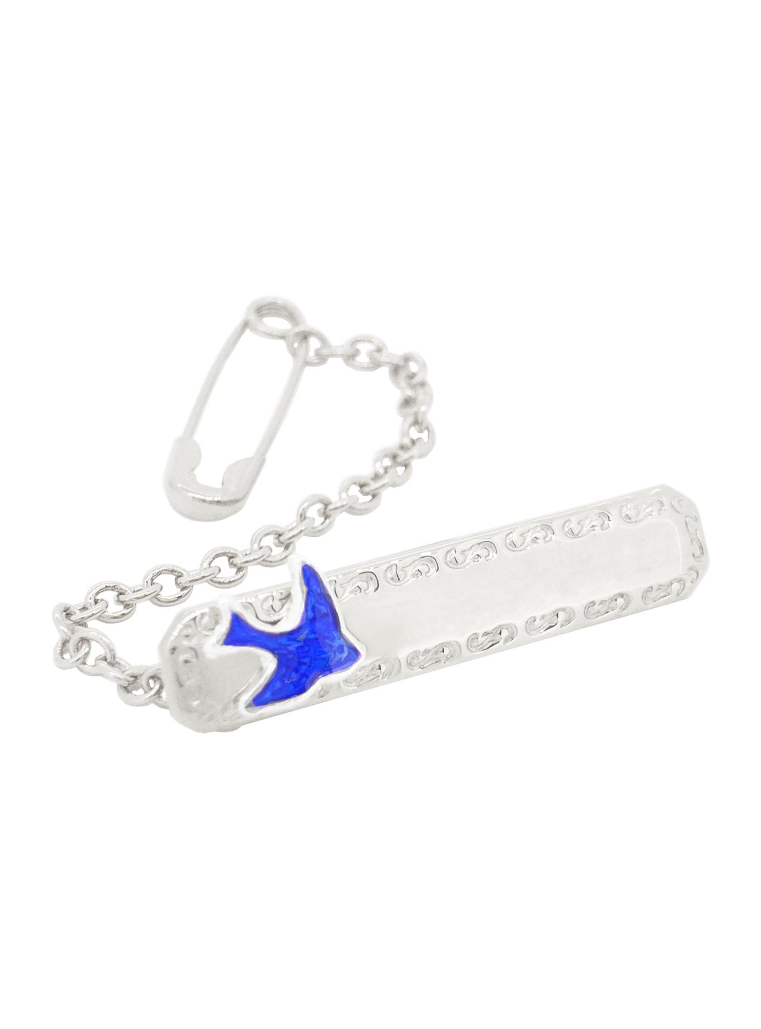 Sterling Silver Bluebird Baby Identity Brooch