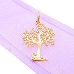 9CT GOLD 14mm x 20mm TREE OF LIFE CHARM PENDANT