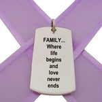 STERLING SILVER MENS and UNISEX 19mm x 42mm LARGE DOG TAG PERSONALISED NAME DESIGN -DT-19mm x 42mm