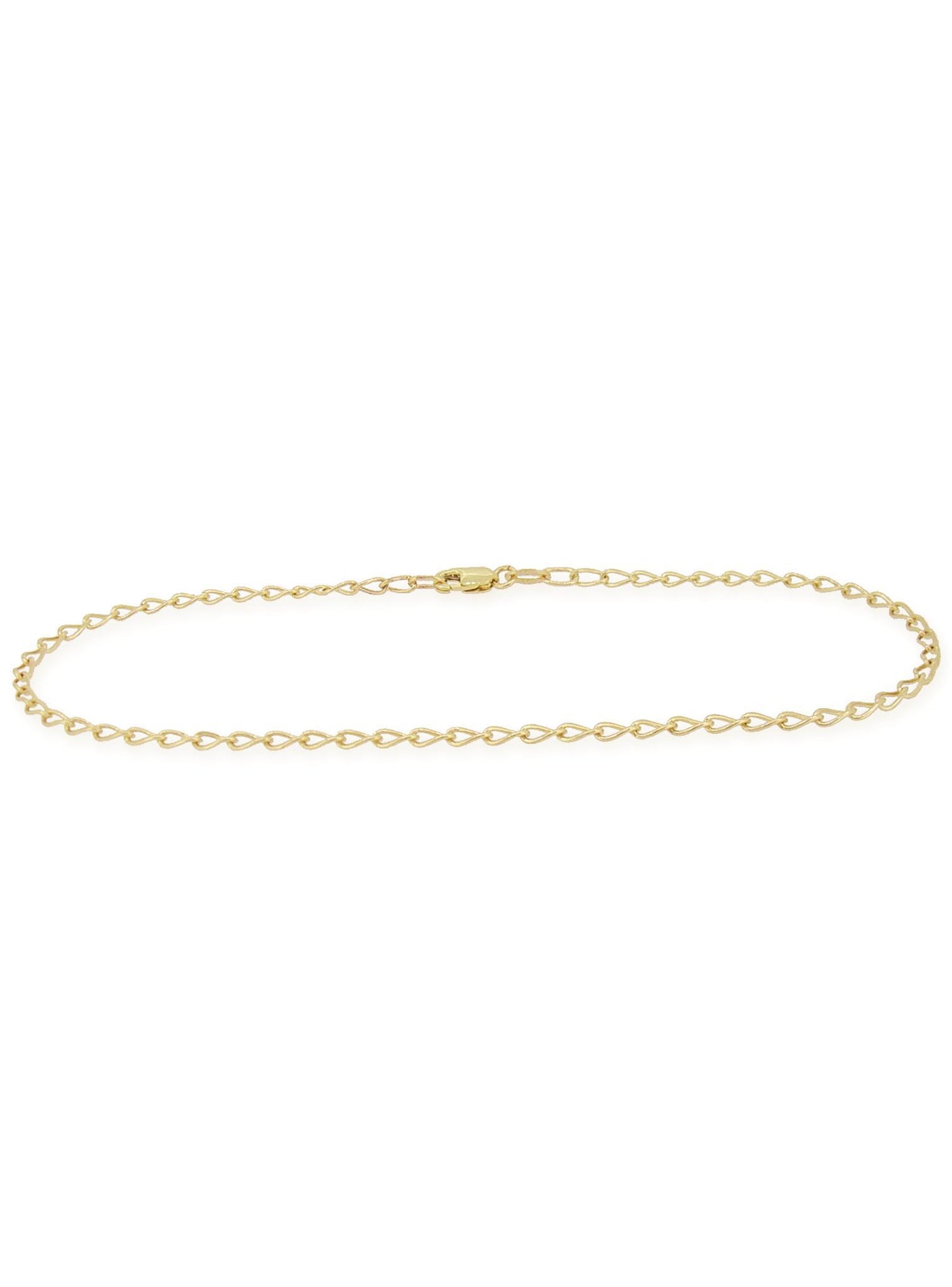 9ct Yellow Gold Long Curb Bracelet Available in All Sizes