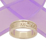 STERLING SILVER 7mm CARVED DESIGN PERSONALISED LOVE RING LARGER SIZES -R-7mm-SS-P464-7