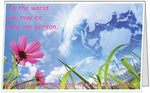 Free Gift Folded Card To one person you maybe the world