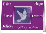 Free Gift Folded Dove