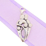 STERLING SILVER 13mm FAMILY OF FIVE CLIP ON CHARM
