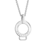 PASTICHE STERLING SILVER 18mm CHARM PENDANT ENHANCER DROP 75CM CABLE NECKLACE QJ002_75