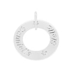 25mm CIRCLE OF LIFE PERSONALISED FAMILY NAME PENDANT
