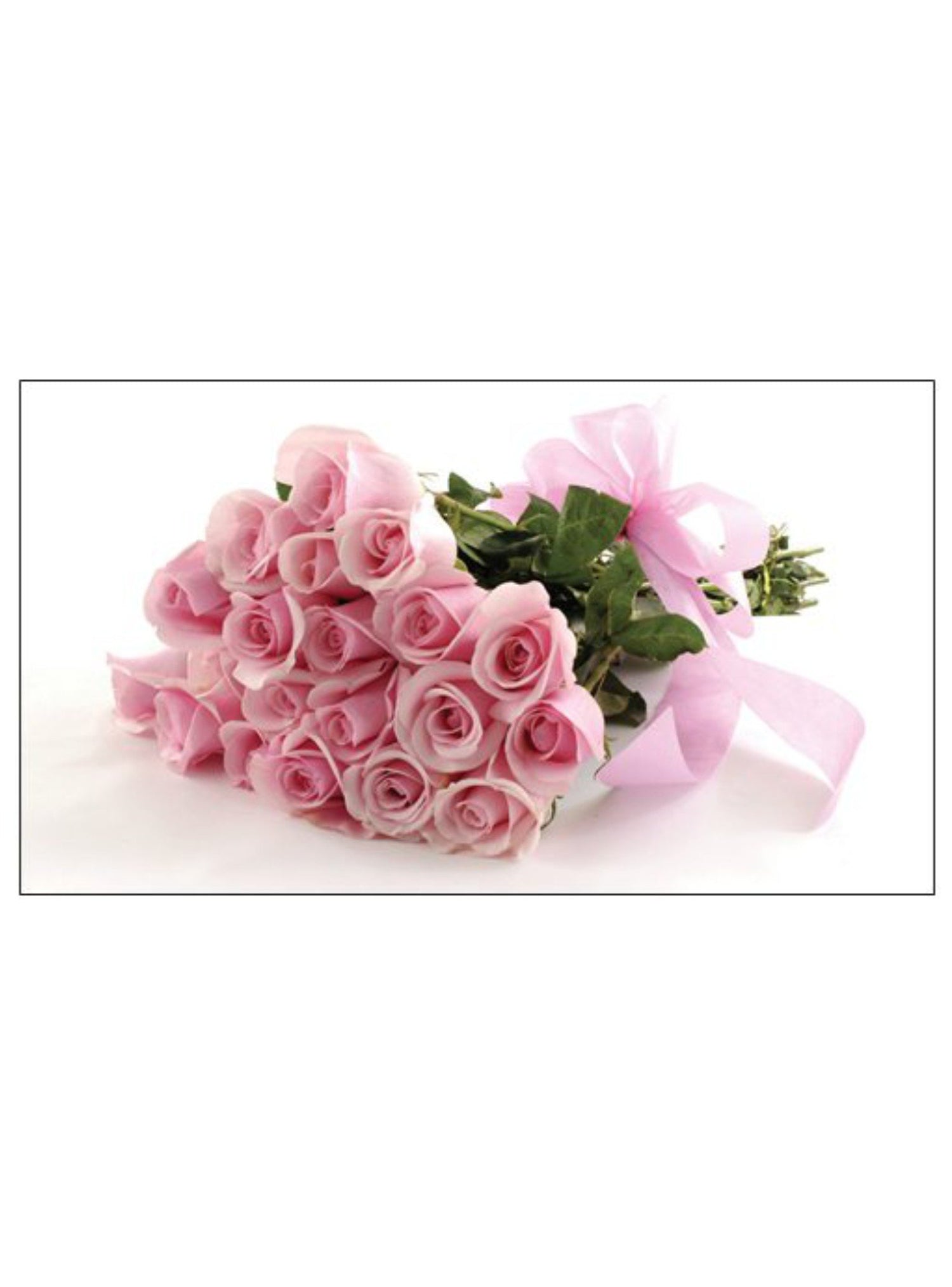 Free Gift Tag Pink Roses