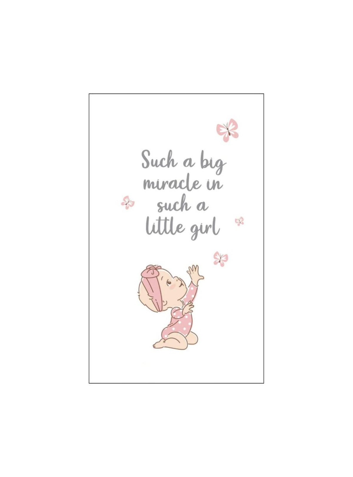 Free Gift Tag Baby Girl Sugar and Spice