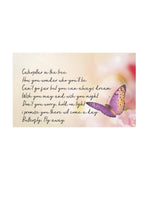 Free Gift Tag Butterfly