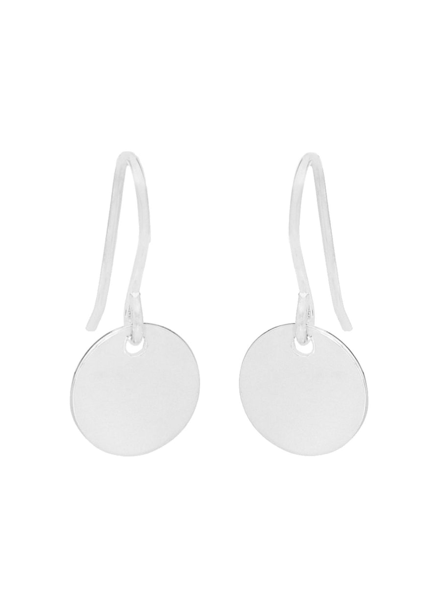 Coin Tag Earrings