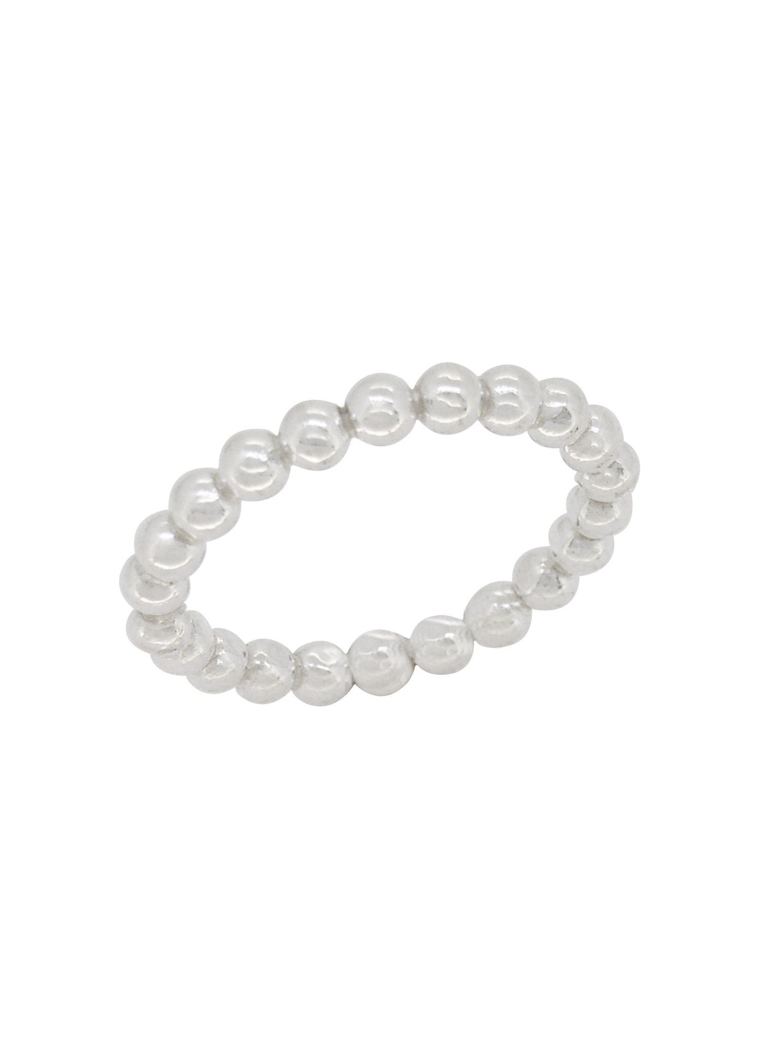 Ball Stacking Ring in Sterling Silver Love Britty