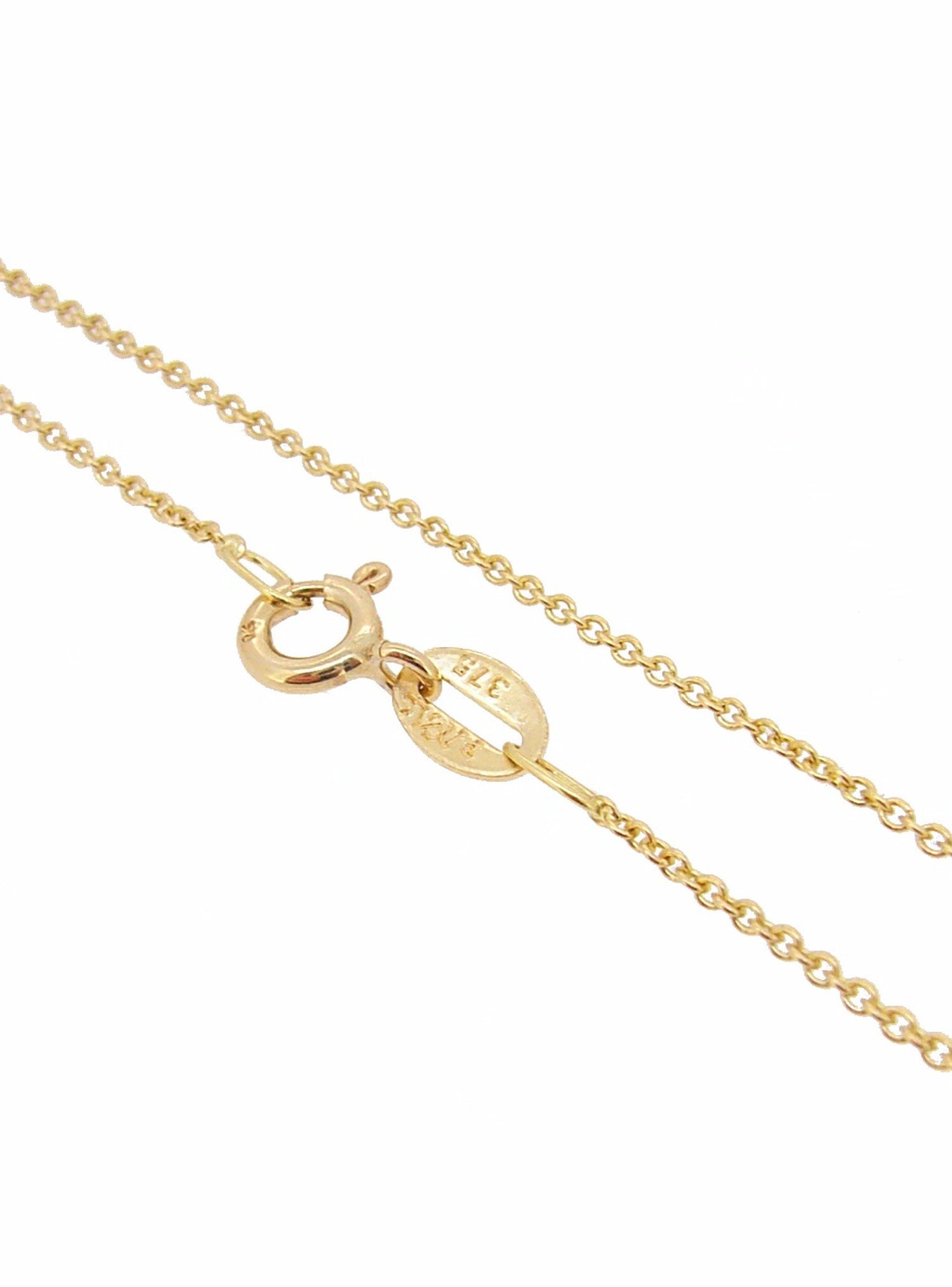 Cable Trace Necklace Chain in Solid 9ct Yellow Gold All Sizes