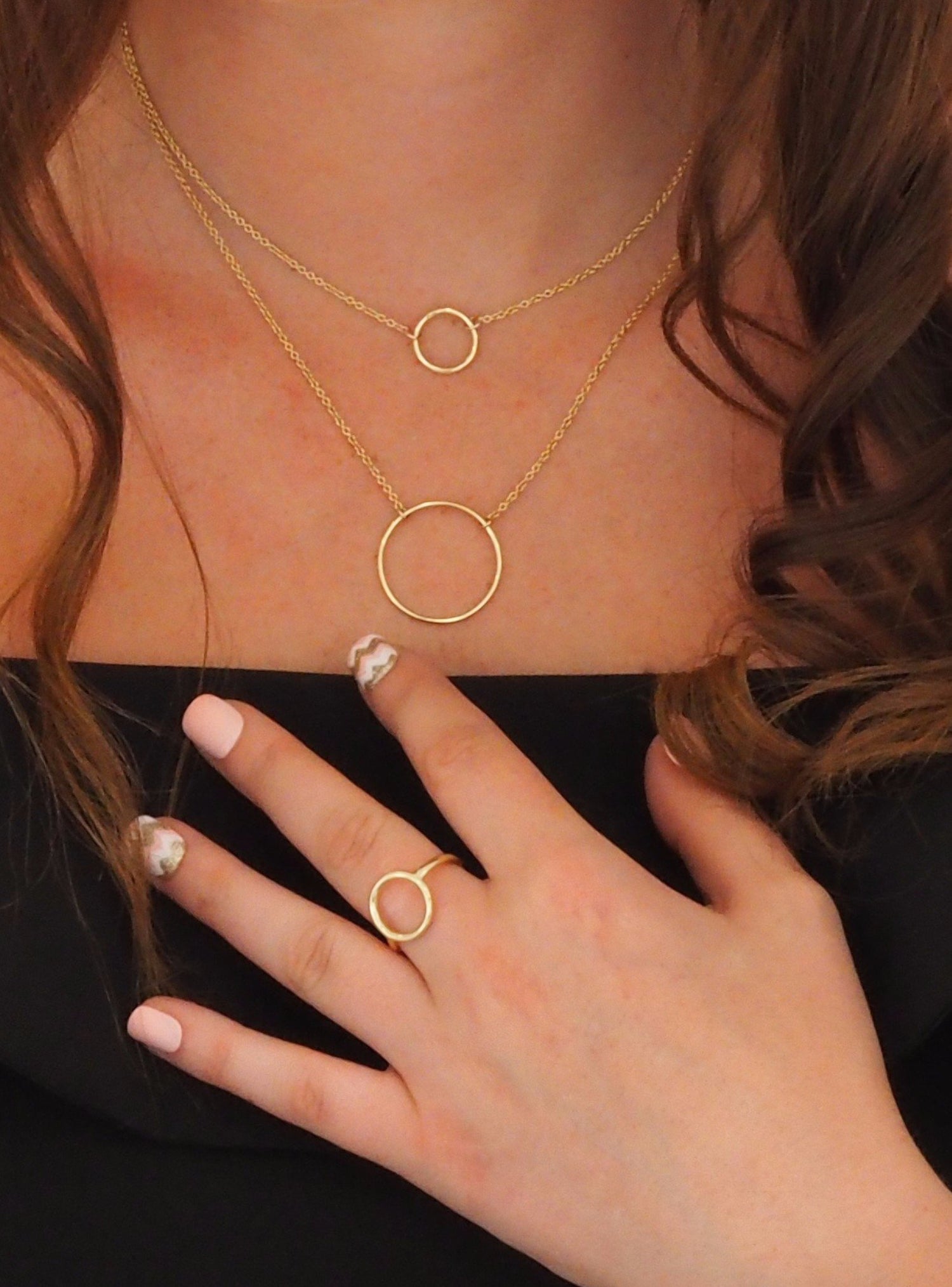 Hope Circle Ring in 9ct Gold