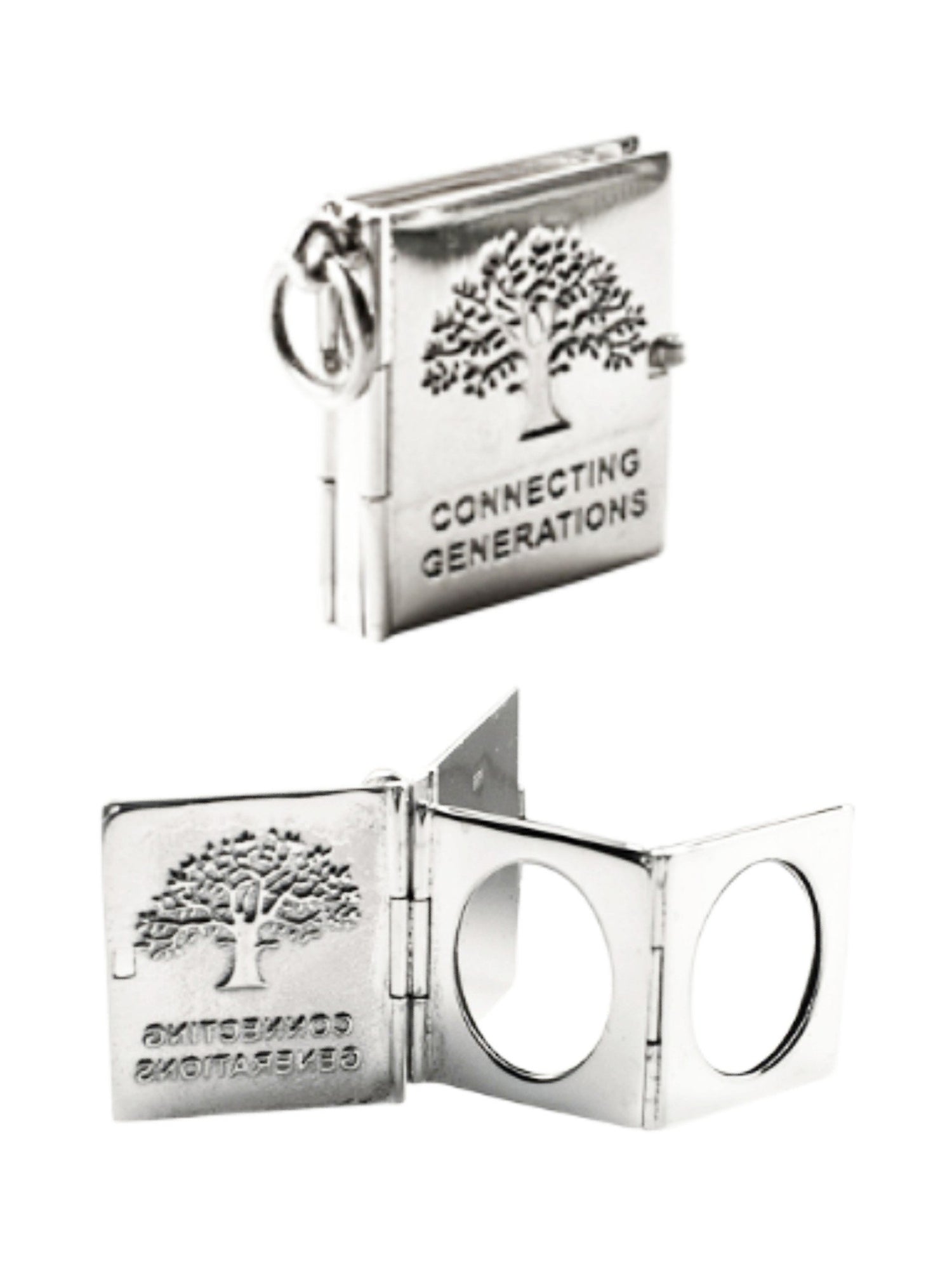 Connecting Generations Tree of Life 2 Page Photo Locket
