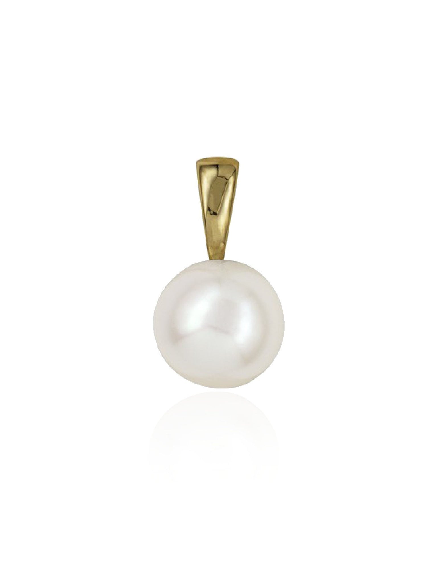 Coco Pearl Solitaire Pendant in 9ct Gold