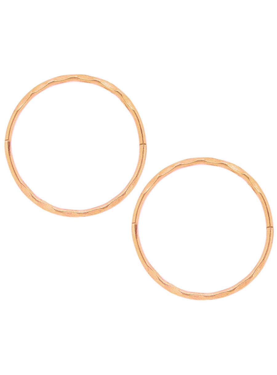 Sleeper Earrings in 14ct Rose Gold Plating