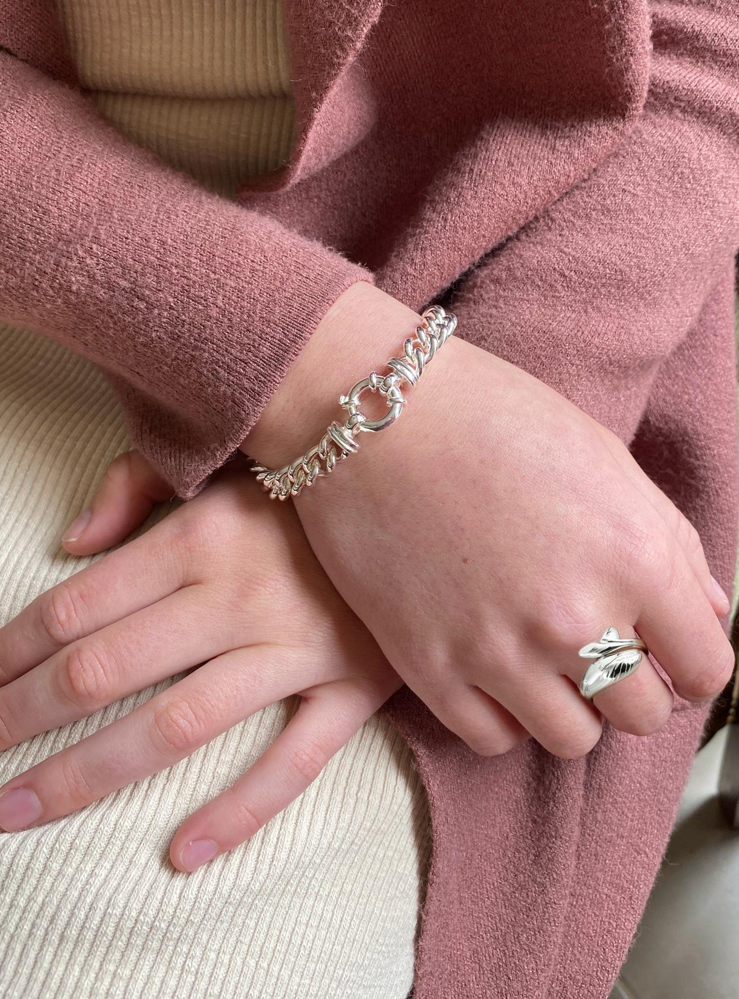 Nalu Whale Ring in Sterling Silver