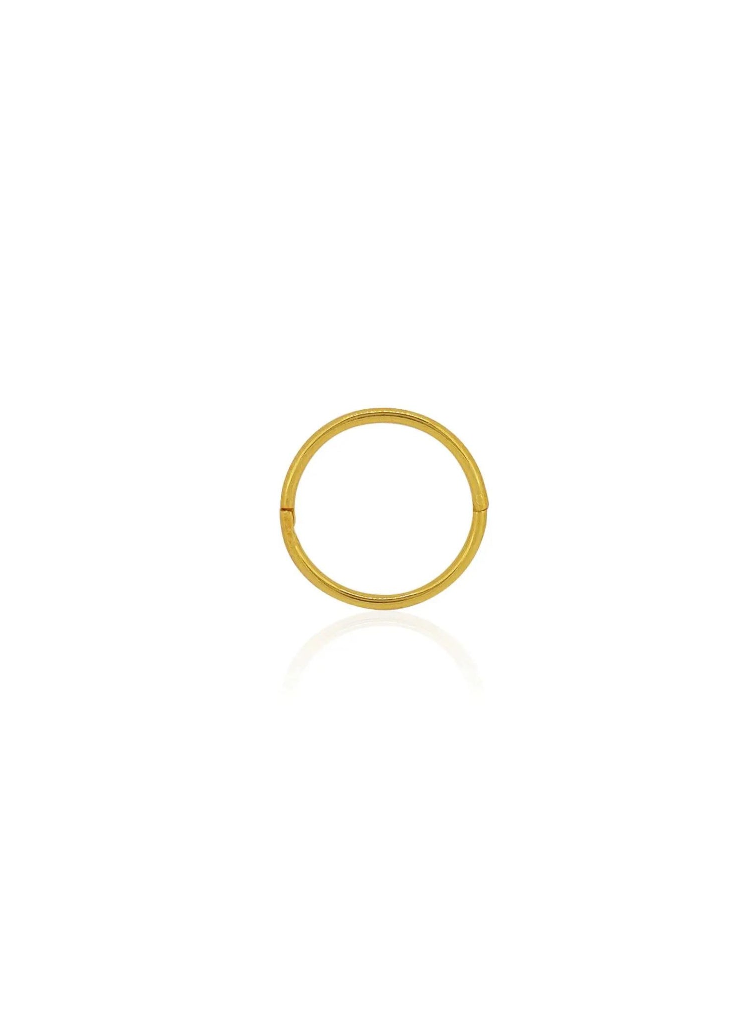 Solid 18ct Yellow Gold Single Sleeper Earring