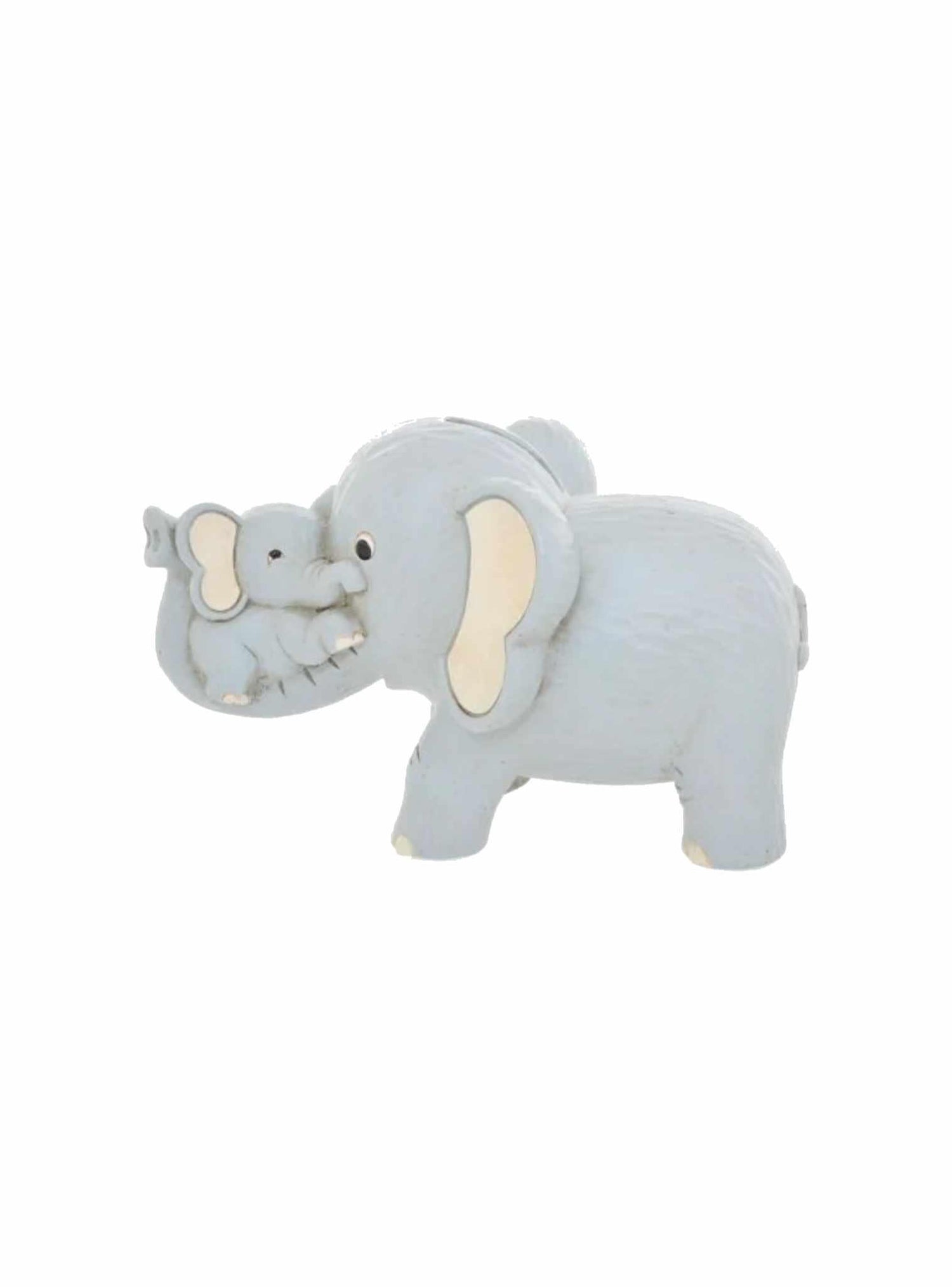 Mother and Baby Elephant Money Box Piggy Bank
