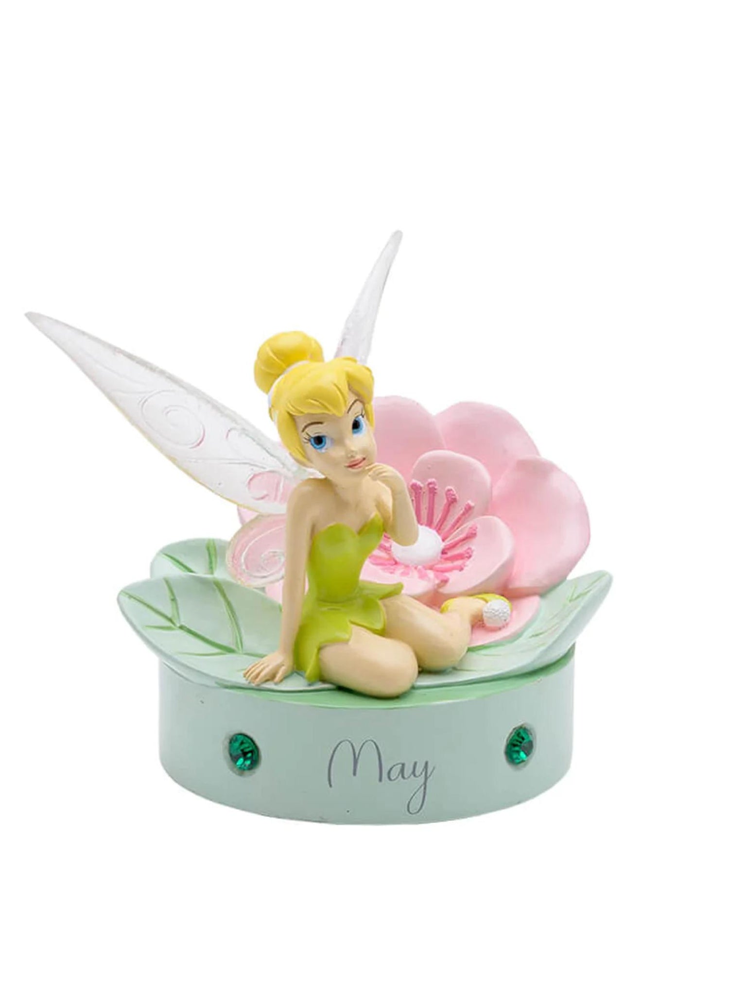 Disney Tinker Bell Birthstone Figurine Keepsake in May