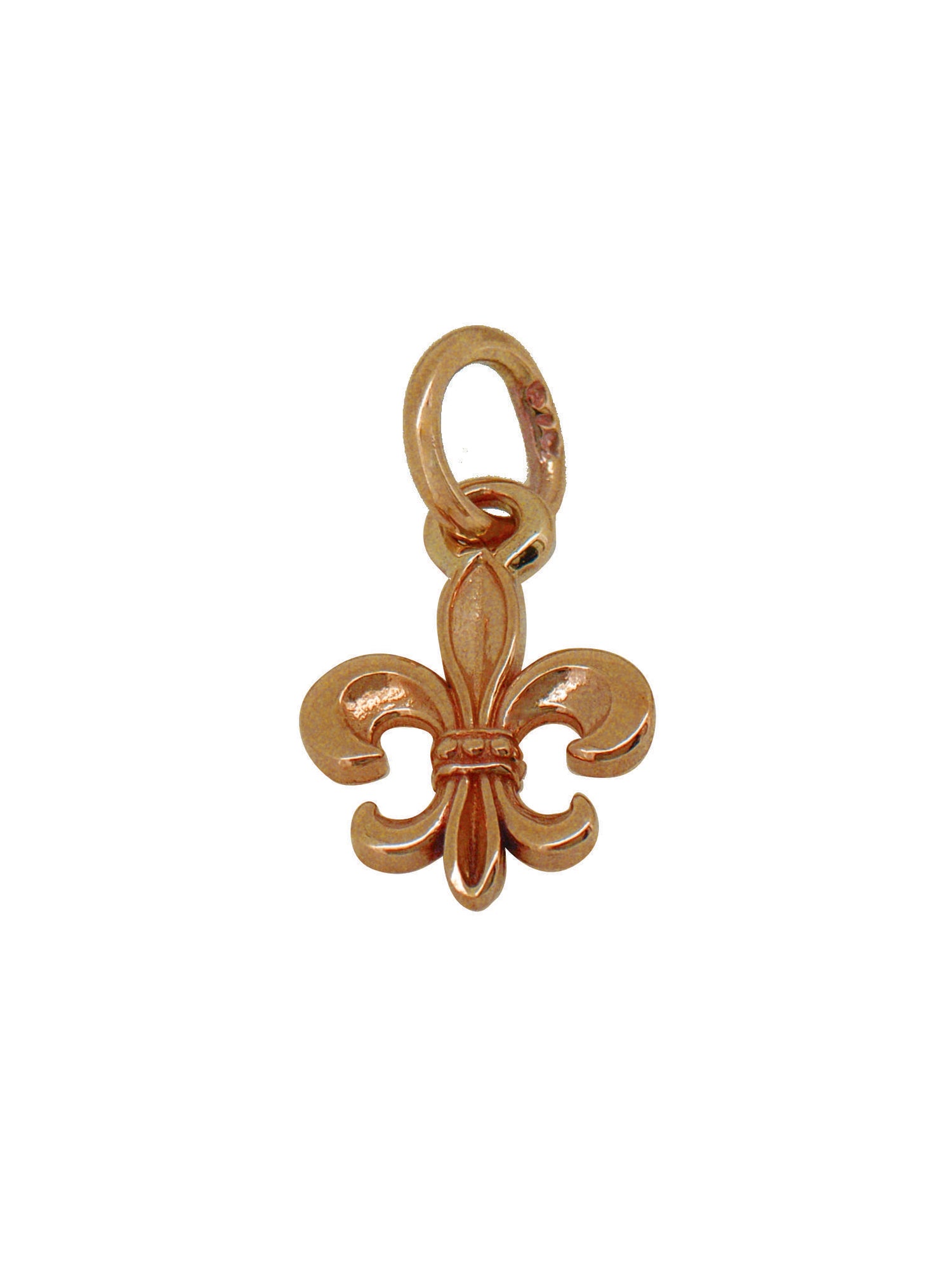 Fleur de Lis Charm in 9ct Rose Gold