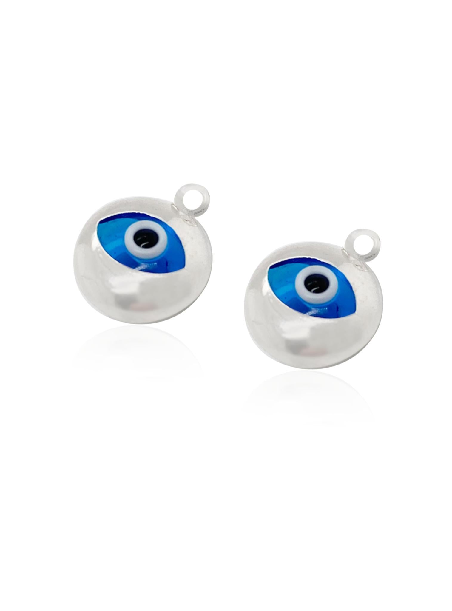 Lucky Protection Evil Eye Sleeper Earring Charms