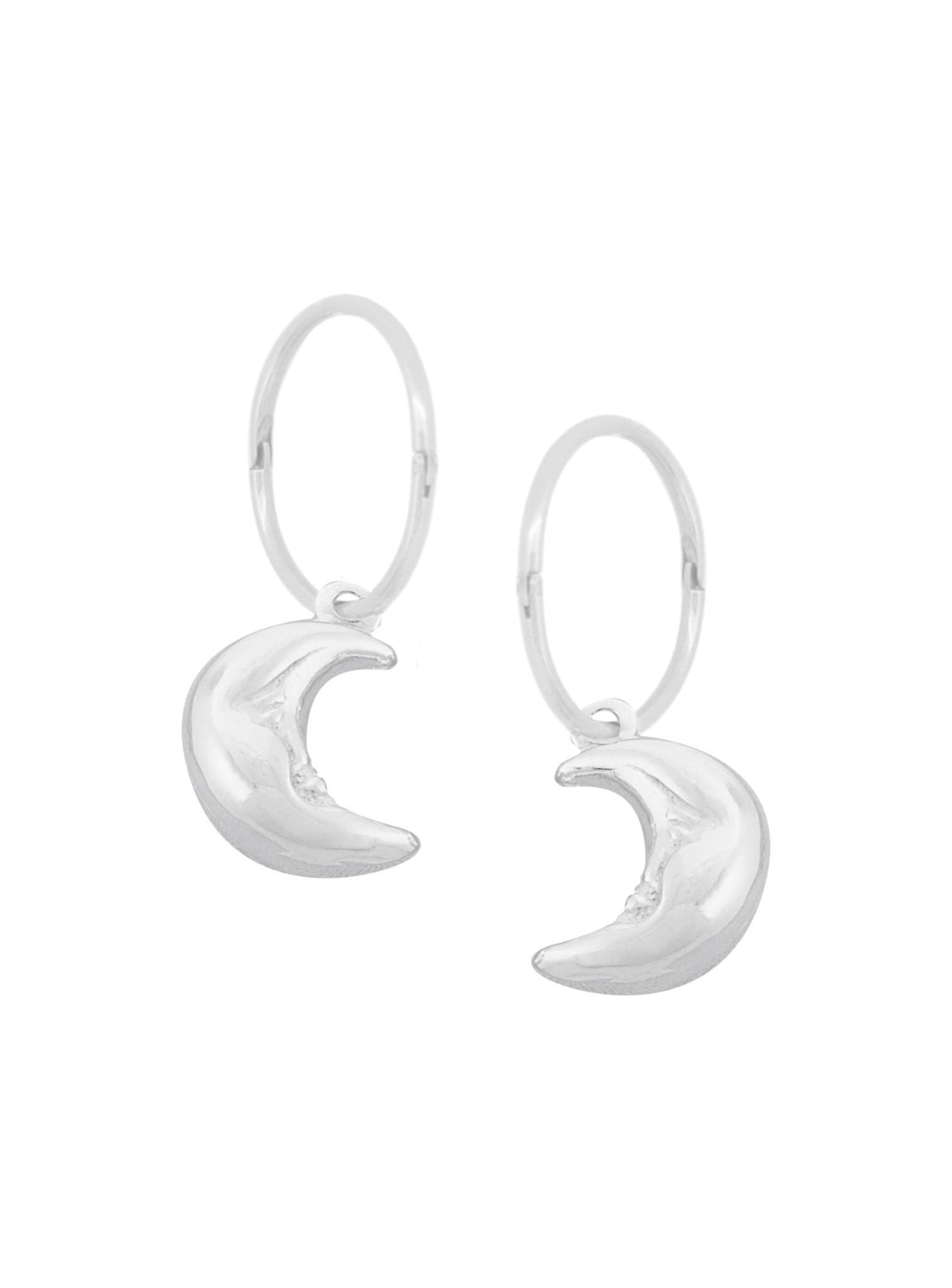Cresent Moon Sleeper Earring Charms