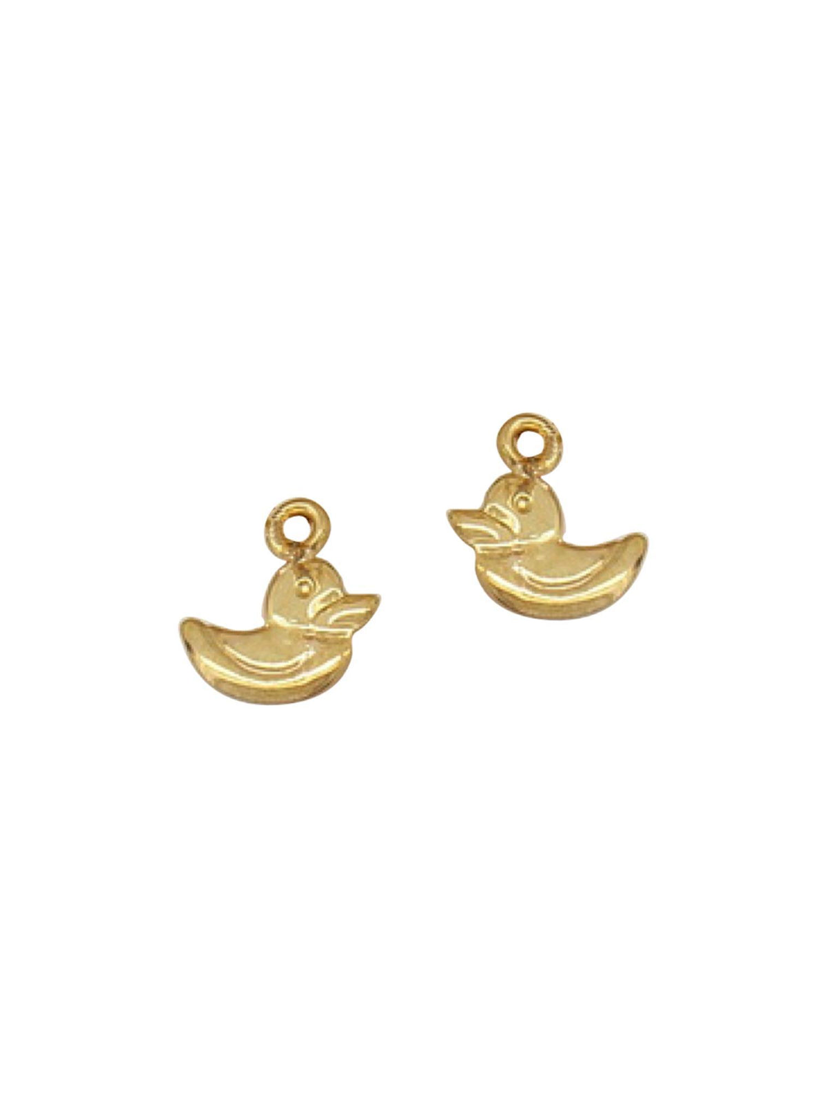 Baby Duckie Charms for Sleeper Earrings in 9ct Gold