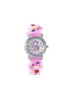 Children's Rainbow Unicorn Watch in Pink