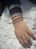 Dakota Lariat CZ Tennis Bracelet in Rose Gold