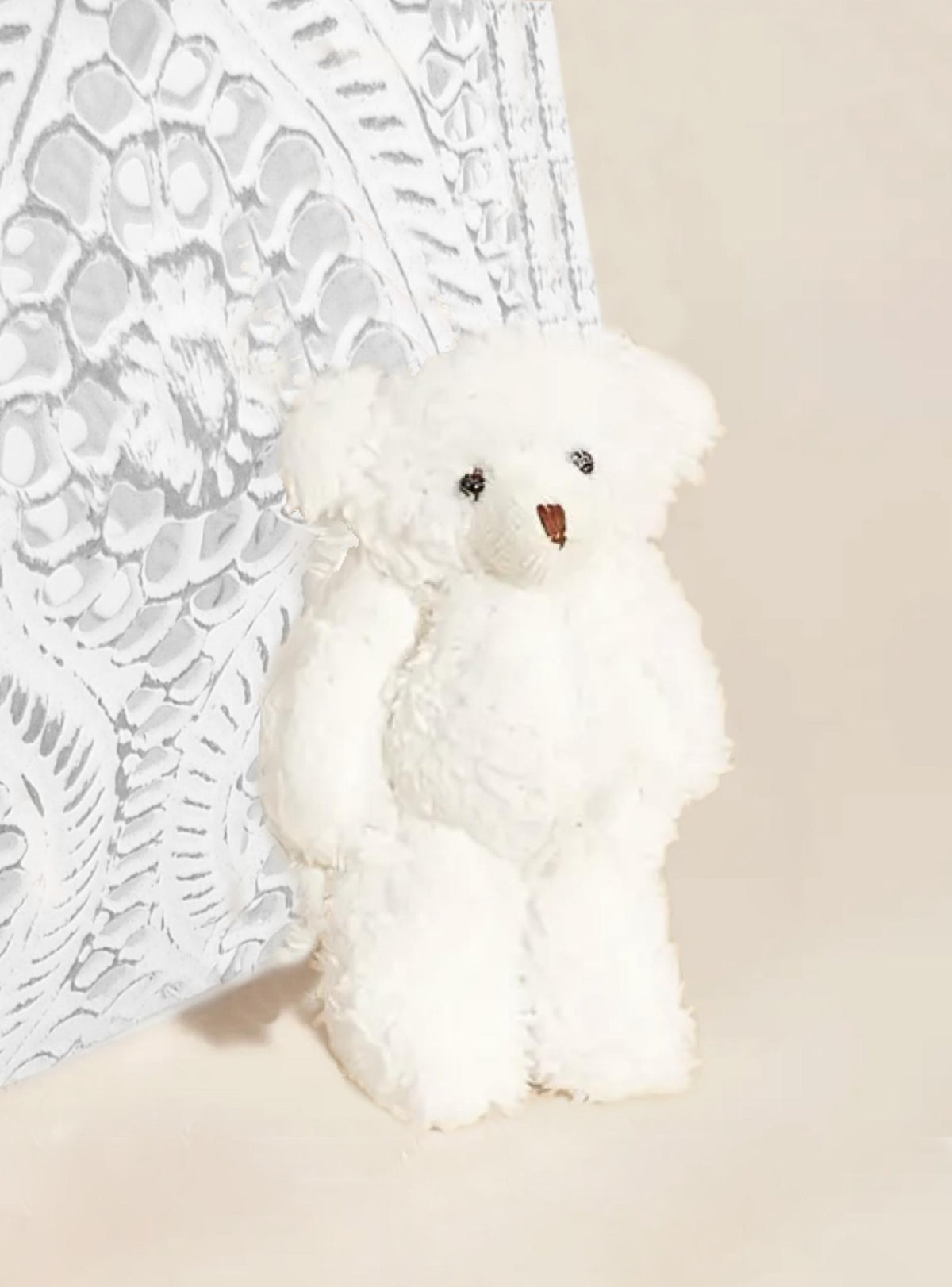 Cuddly Teddy Bear Pocket Hug Gift in White
