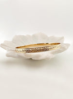 Filigree Embossed 6mm Bangle in 9ct Gold