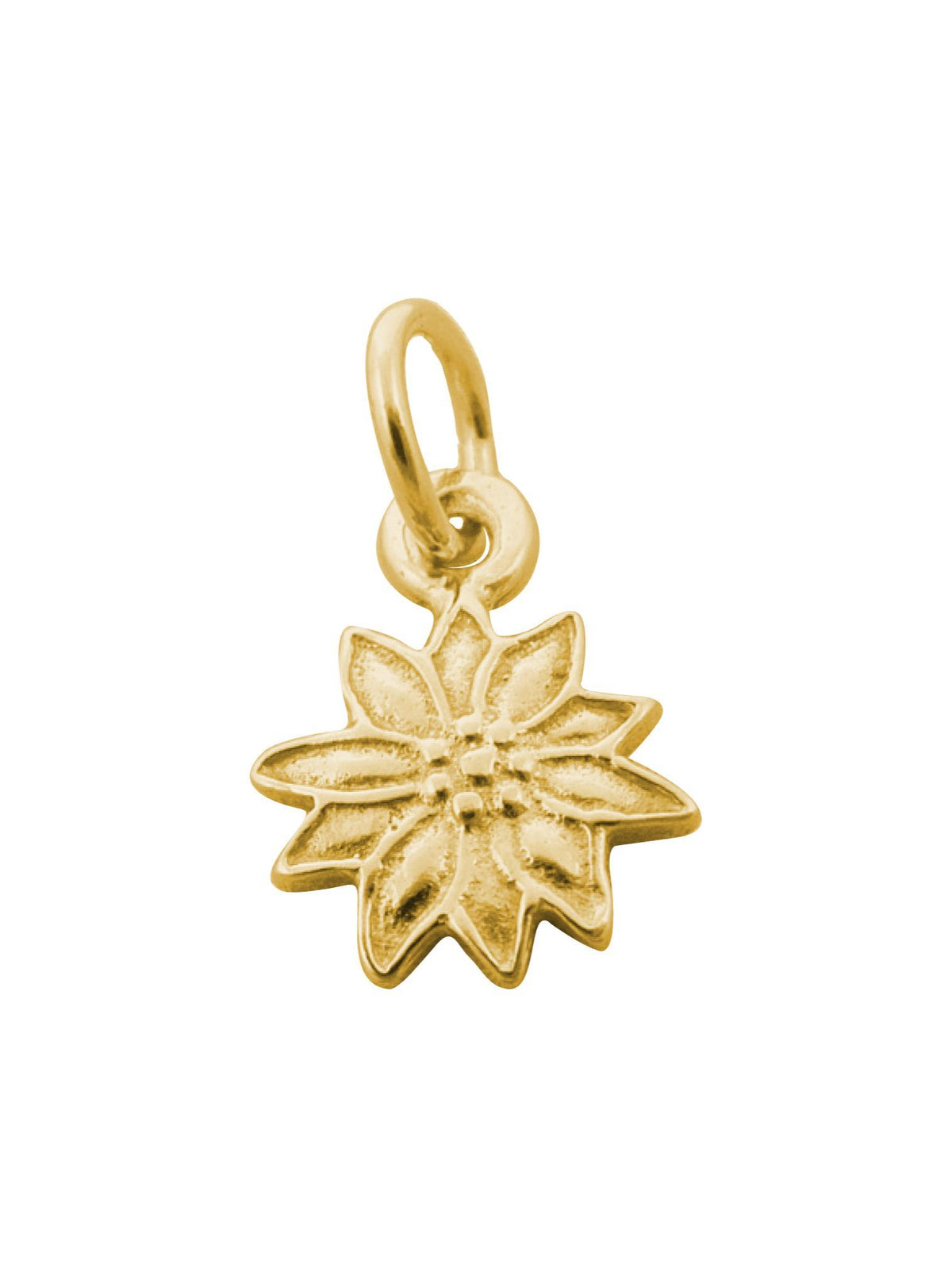 Daisy Flower Charm in 9ct Gold