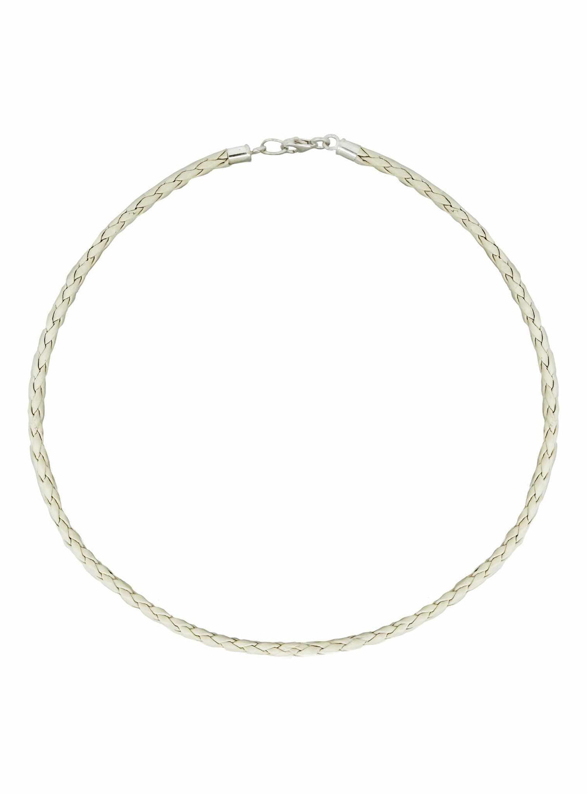 Braided Leather Unisex Necklace