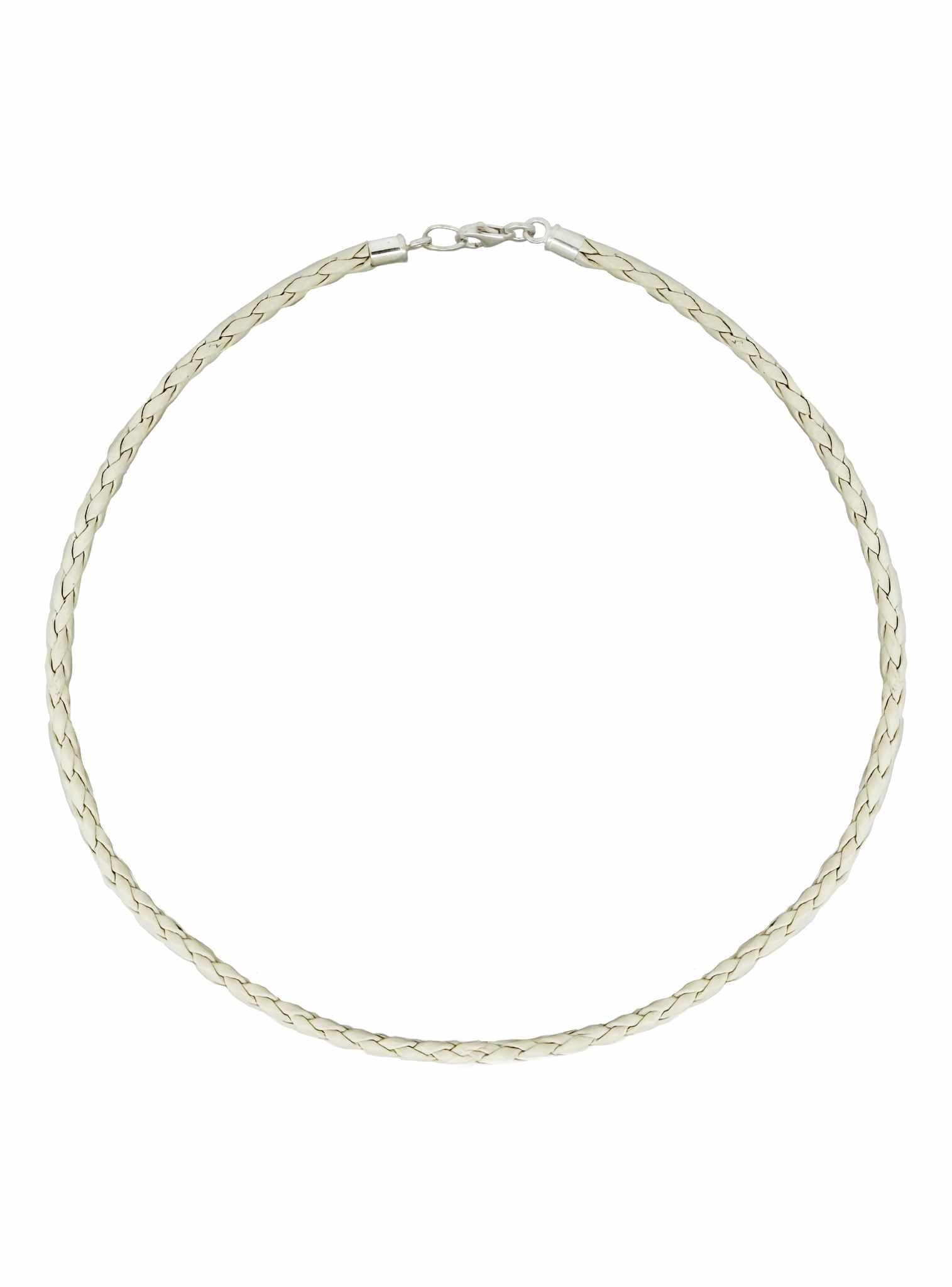 Braided Leather Unisex Necklace