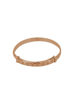 Never-ending Love Hearts Expanding Bangle in 9ct Rose Gold