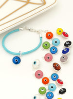 Lucky Protection Evil Eye Charm in Sterling Silver