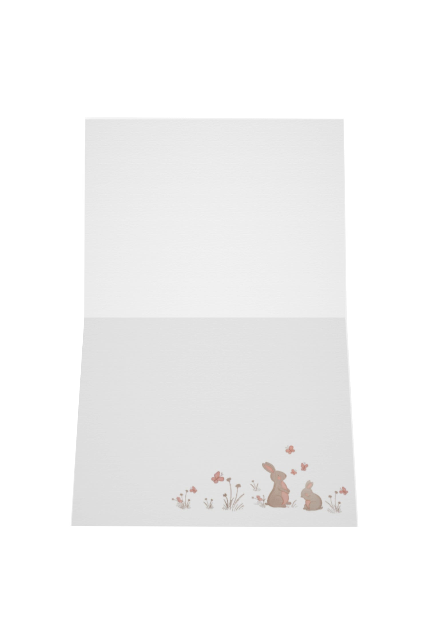 Baby Bunny Greeting Gift Card
