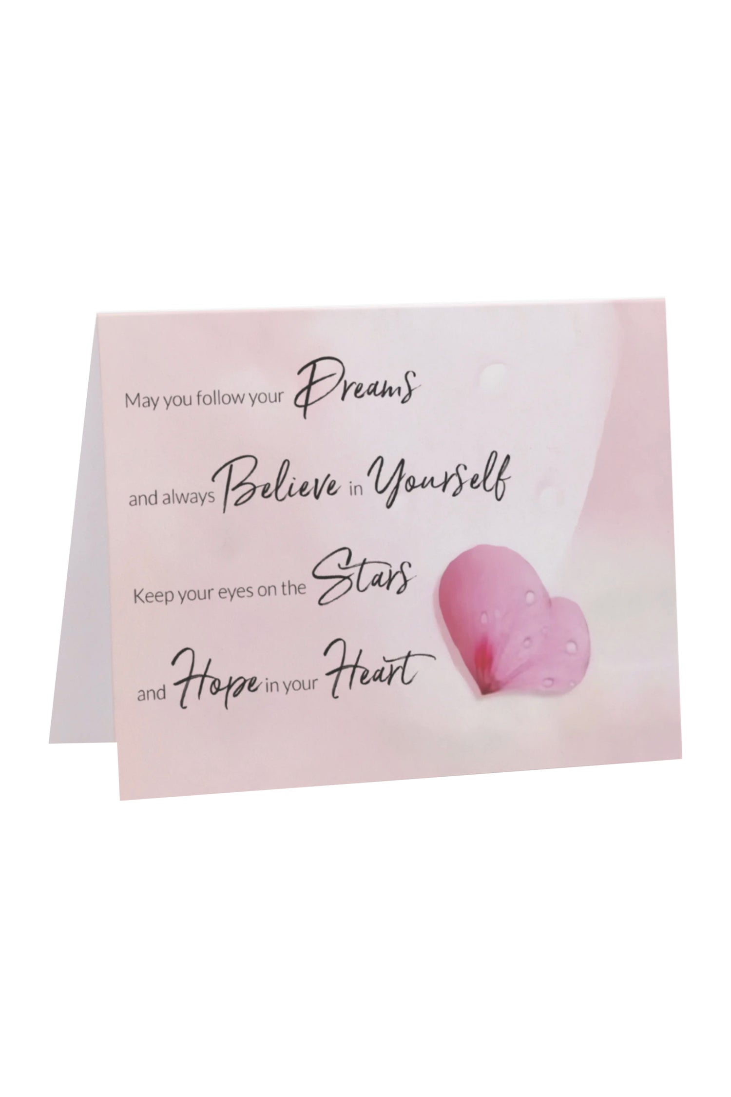 Free Gift Folded Follow Your Dreams